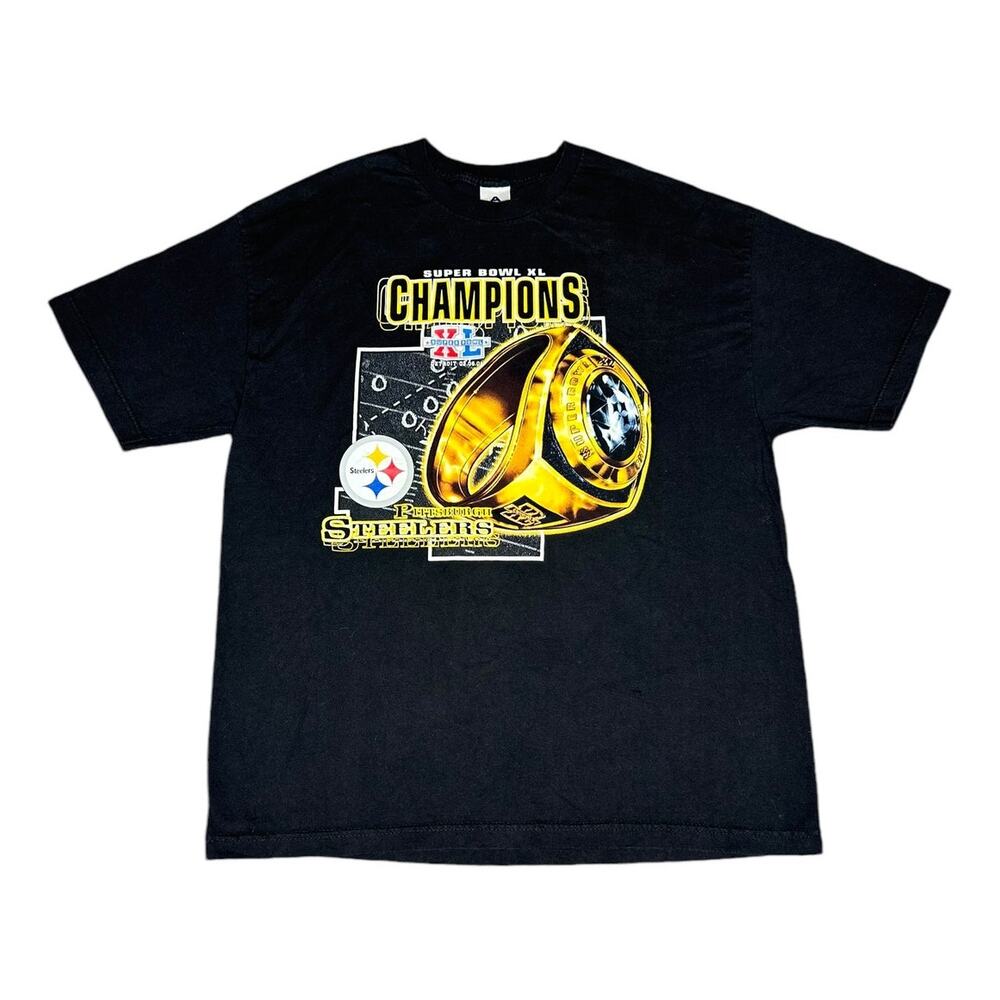 Vintage Pittsburgh Steelers Super Bowl Champions NFL T-Shirt
